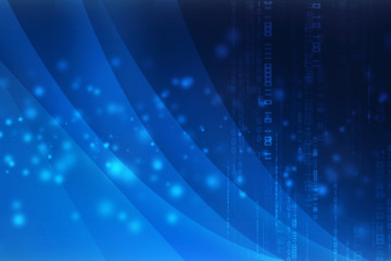 Obraz premium Digital Abstract technology background, futuristic background, cyberspace Concept