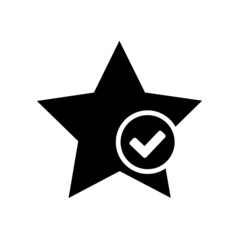 review star icon, best valuation, value favorite, good evalution, solution thin line symbol on white background.