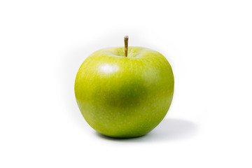 green apple isolated on white background