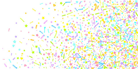 Sprinkles grainy. Cupcake dessert bakery confetti