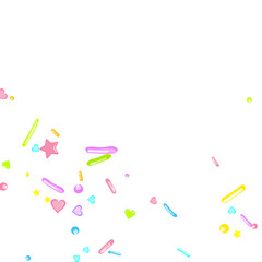 Sprinkles grainy. Cupcake dessert bakery confetti