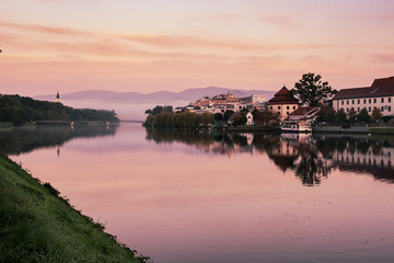 Fototapeta premium Sunrise at Maribor