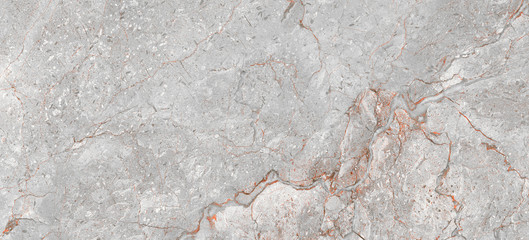 Rustic Marble Texture Background With Cement Effect In Grey Colored Design, Natural Marble Figure With Brown Veins Sand Texture, It Can Be Used For Interior-Exterior Home Decoration and Ceramic Tile.