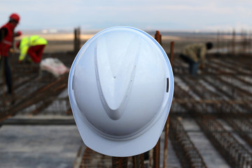 Industrial helmets and project materials