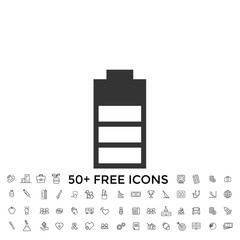 Fototapeta premium phone battery icon vector illustration for website and design icon