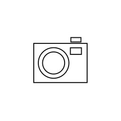 digital camera icon vector illustration for website and design icon