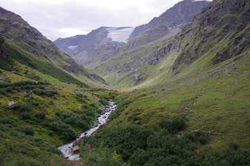 Fototapeta na wymiar Aosta Valley Landscapes