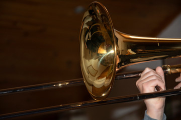 Fototapeta premium Trombón / Trombone
