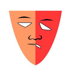 Painful human red face from Trigeminal Neuralgia or Temporomandibular  Muscle Disorder, People suffering from facial pain, mumps or toothache