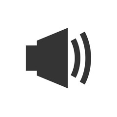 sound speaker icon vector illustration for website and design icon