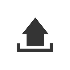 upload icon vector illustration for website and design icon