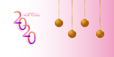 2020 Design New Years For Celebrate Moment, New Years Design