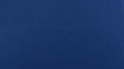 Classic blue color fabric texture background. pantone fashion color of the year 2020. banner, selective focus