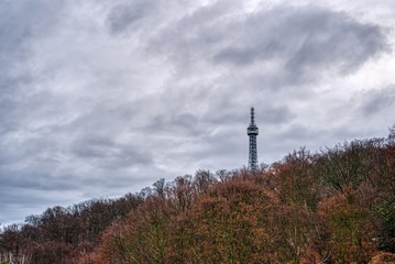 Obraz premium Petrin Tower in Prague
