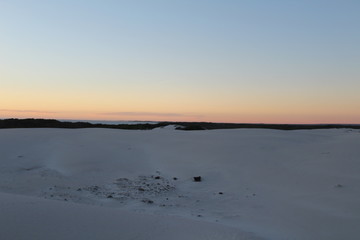 Sand dune view