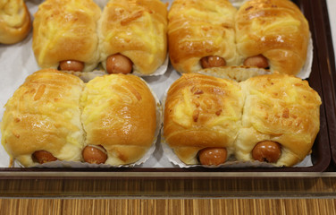 bakery bread on sale in the market