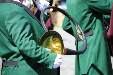 Jagdhornbläser, Blaskapelle