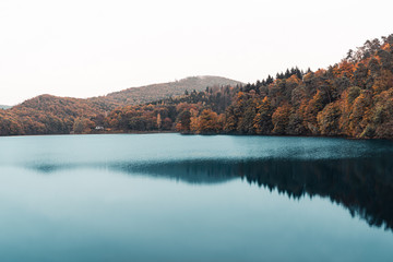 lake in mountains