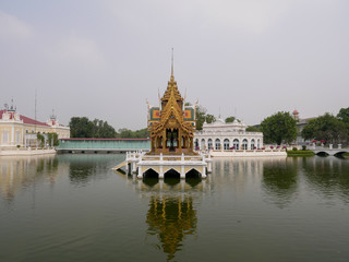 Fototapeta premium royal palace in ayutthaya thailand