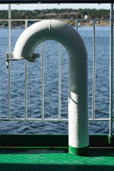 Pipe on a boat
