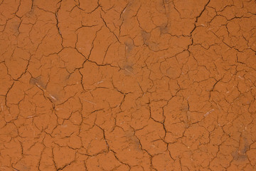 Desert, land in the cracks.