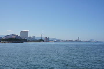 福岡西区　シーサイドももちエリア風景