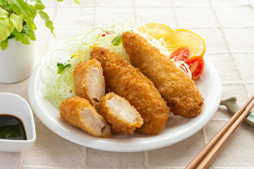 チーズ入りササミカツ