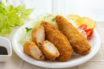 チーズ入りササミカツ