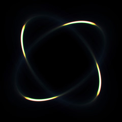 Abstract image of lighting flare