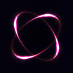 Abstract image of lighting flare