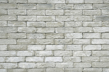Old grey brick wall texture