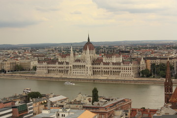 Obraz premium Panorama Vieille Ville Budapest Hongrie