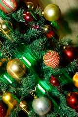 christmas and new year holidays background