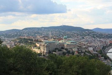 Panorama Vieille Ville Budapest Hongrie