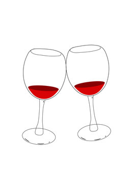 Wine, glass of wine, New Year's Eve, birthday, new year, 2020, celebration, red wine