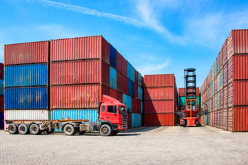  Container logistics terminal.