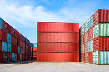  Container logistics terminal.