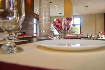 Craft decorated table for party