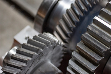 Gears for transmitting rotation at high speeds.