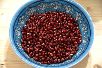 Pomegranate Seed in the Bowl