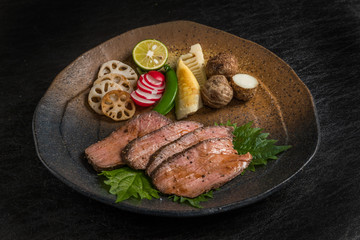 高級ローストビーフ　Freshly made roast beef