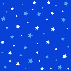 blue star background with stars