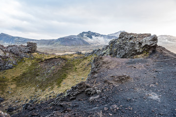 Góry lawowe na Islandii