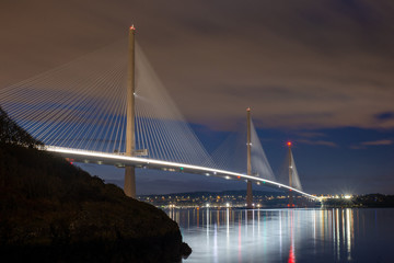 Fototapeta premium The Forth Road Bridges
