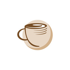 Coffee cafe logo templates with modern style concept