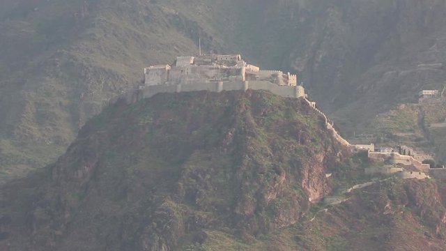  Taiz City- Yemen ,which shows Alqahera historic castle 2016