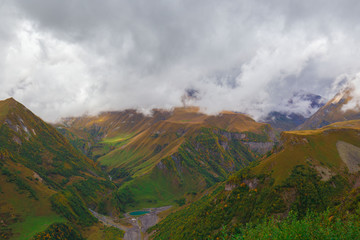 Georgia. Mountains autumn
