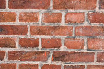 Obraz premium red brick wall background