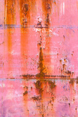 Rust and corrosion on metal