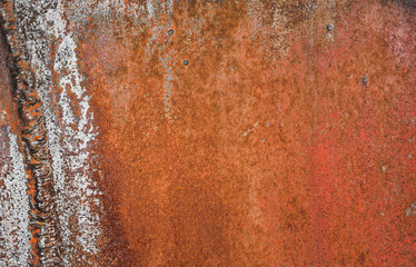 texture of rusty metal